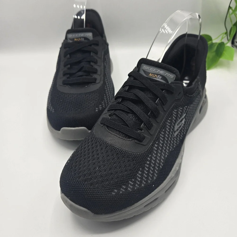 Skechers Slip-ins Glide-Step Altus Black Extra Wide Sneakers Size 10WW